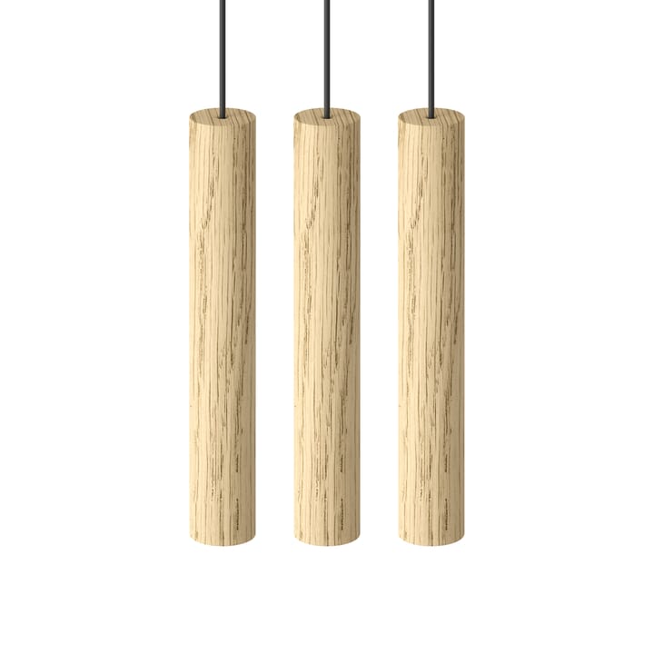 Lampe 3 Chimes - Chêne - Umage