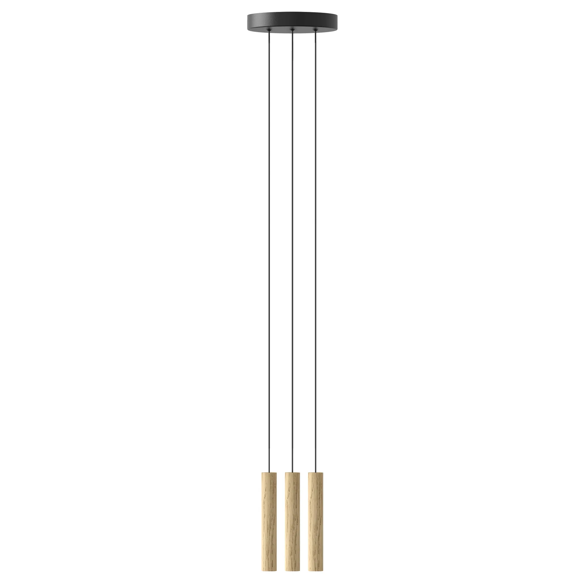 Lampe 3 Chimes, Chêne Umage