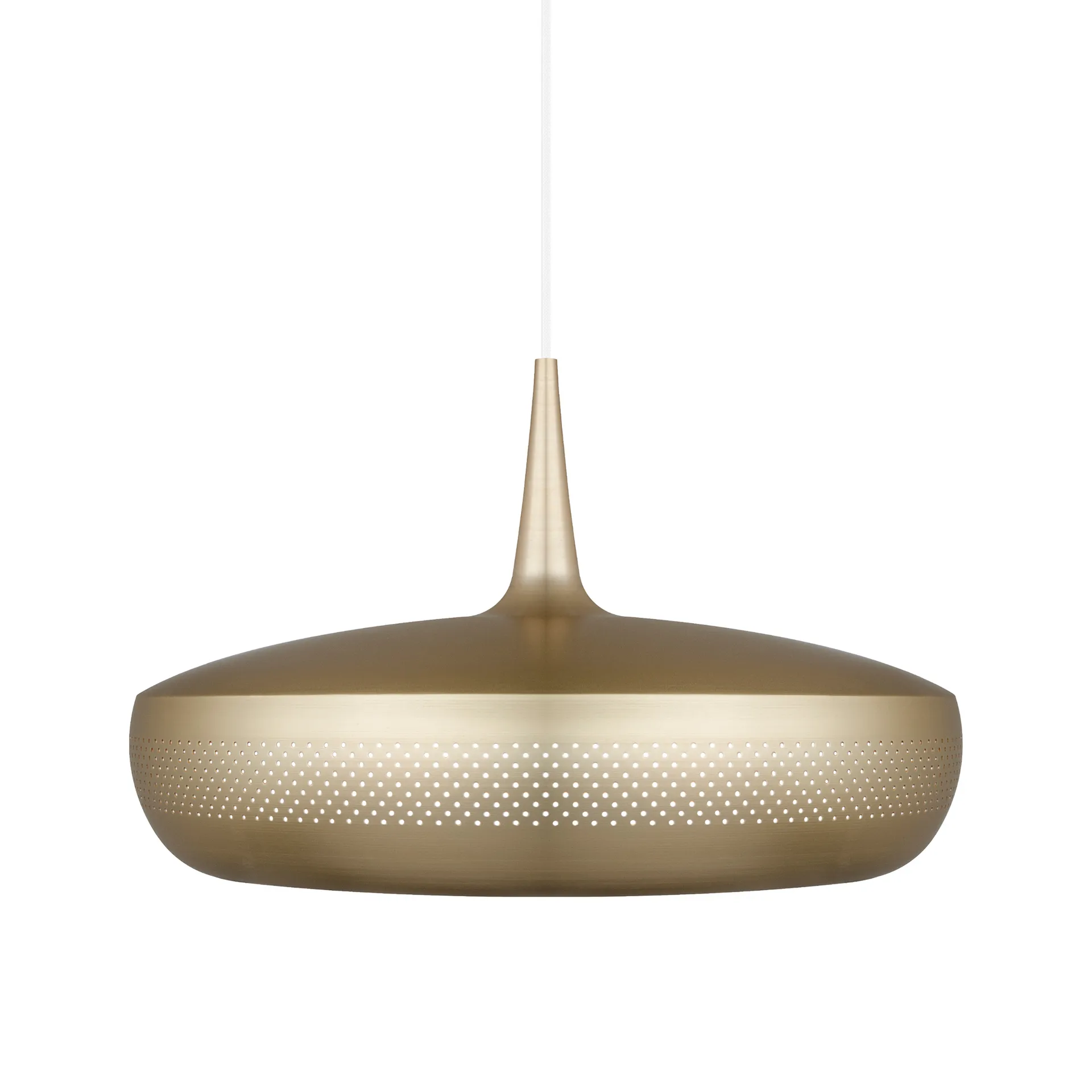 Lampe à suspension Clava Dine Ø43cm, Brushed brass Umage
