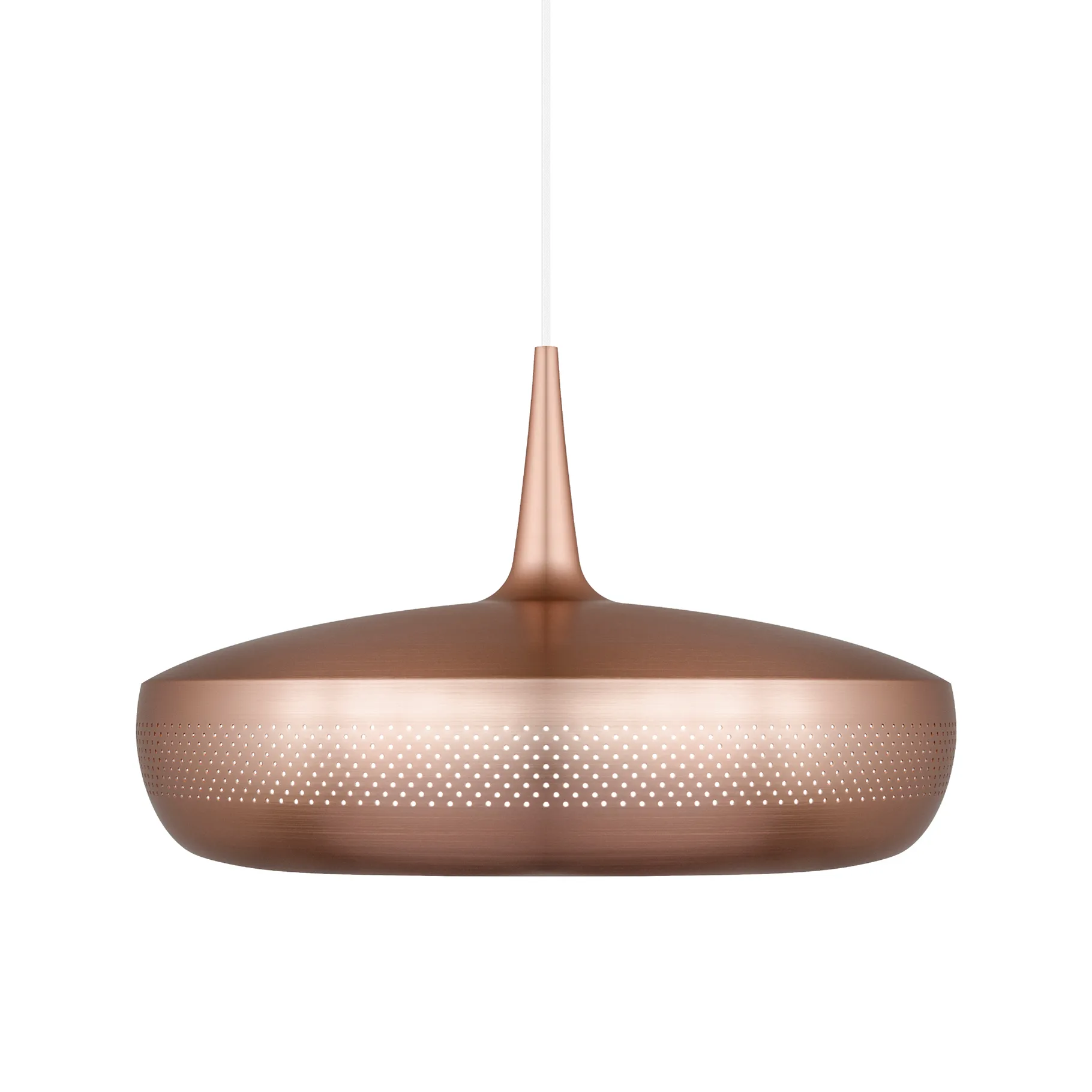 Lampe à suspension Clava Dine Ø43cm, Brushed copper Umage