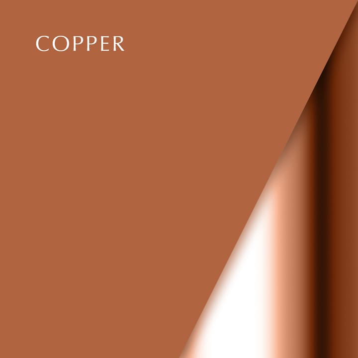 Lampe à suspension Clava Dine Ø43cm, Brushed copper Umage