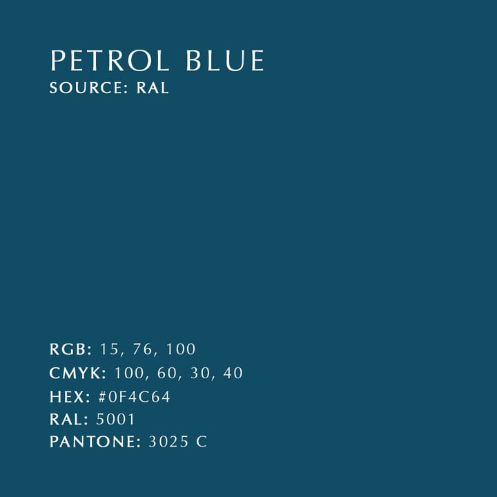 Lampe Aluvia bleu pétrole - Moyen Ø59 cm - Umage