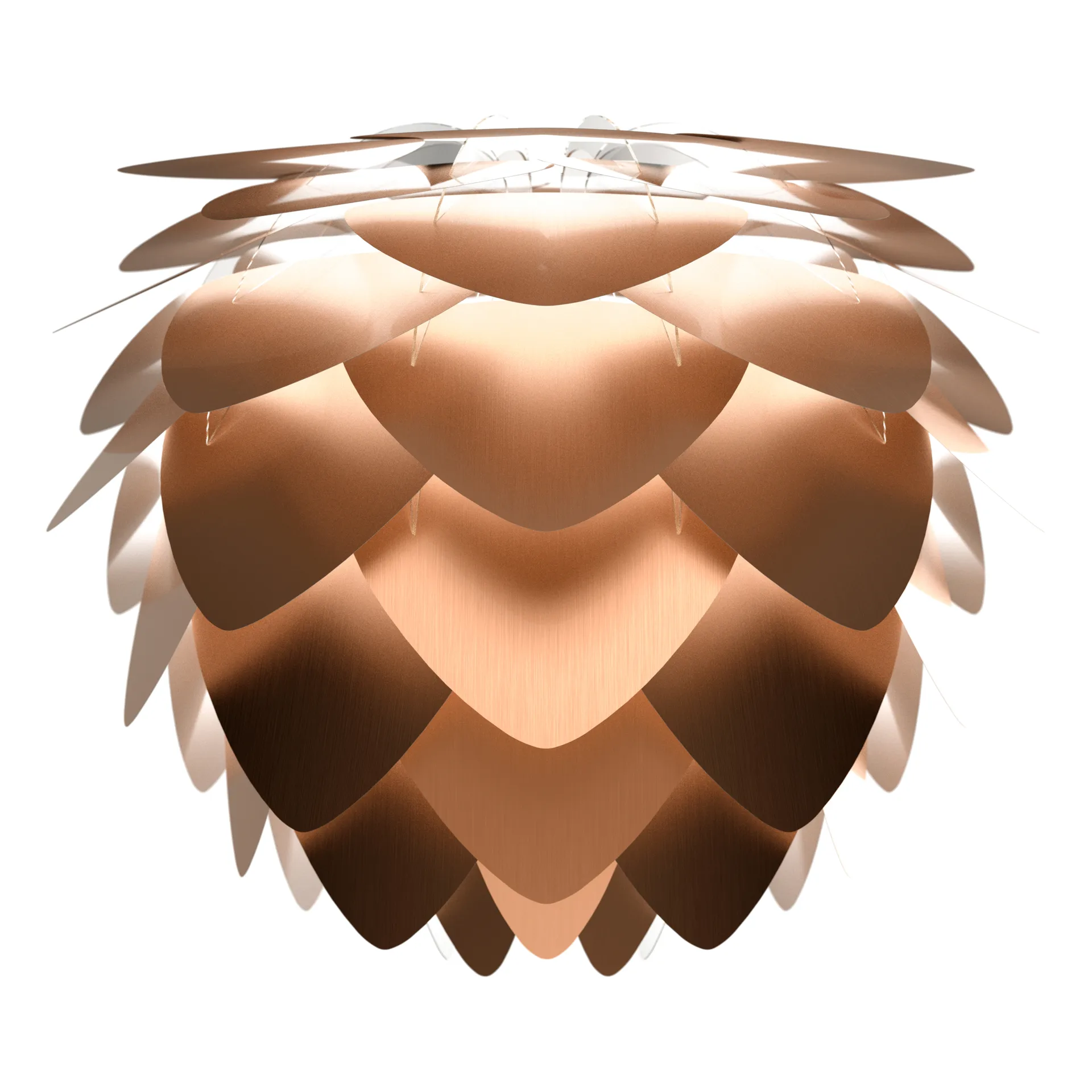 Lampe Aluvia brushed bronze, Medium Ø59 cm Umage