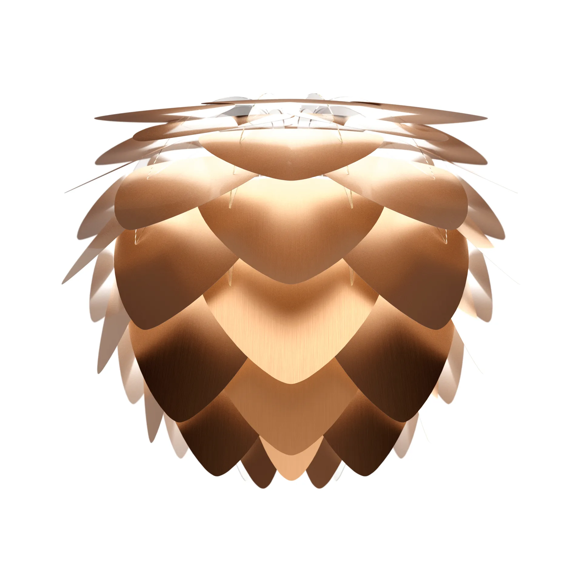 Lampe Aluvia brushed bronze, Mini Ø40 cm Umage