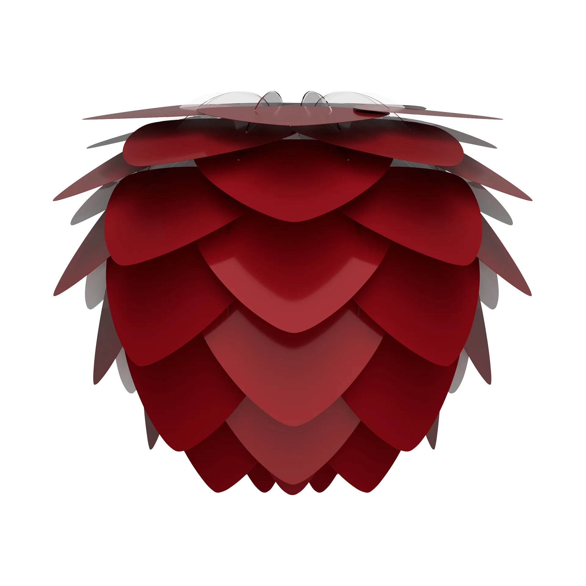 Lampe Aluvia rouge rubis, Mini Ø40 cm Umage