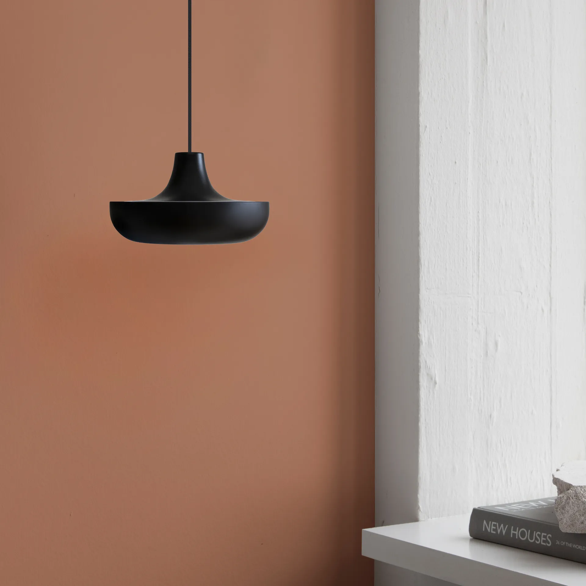 Lampe Cassini noir, Ø20 cm Umage