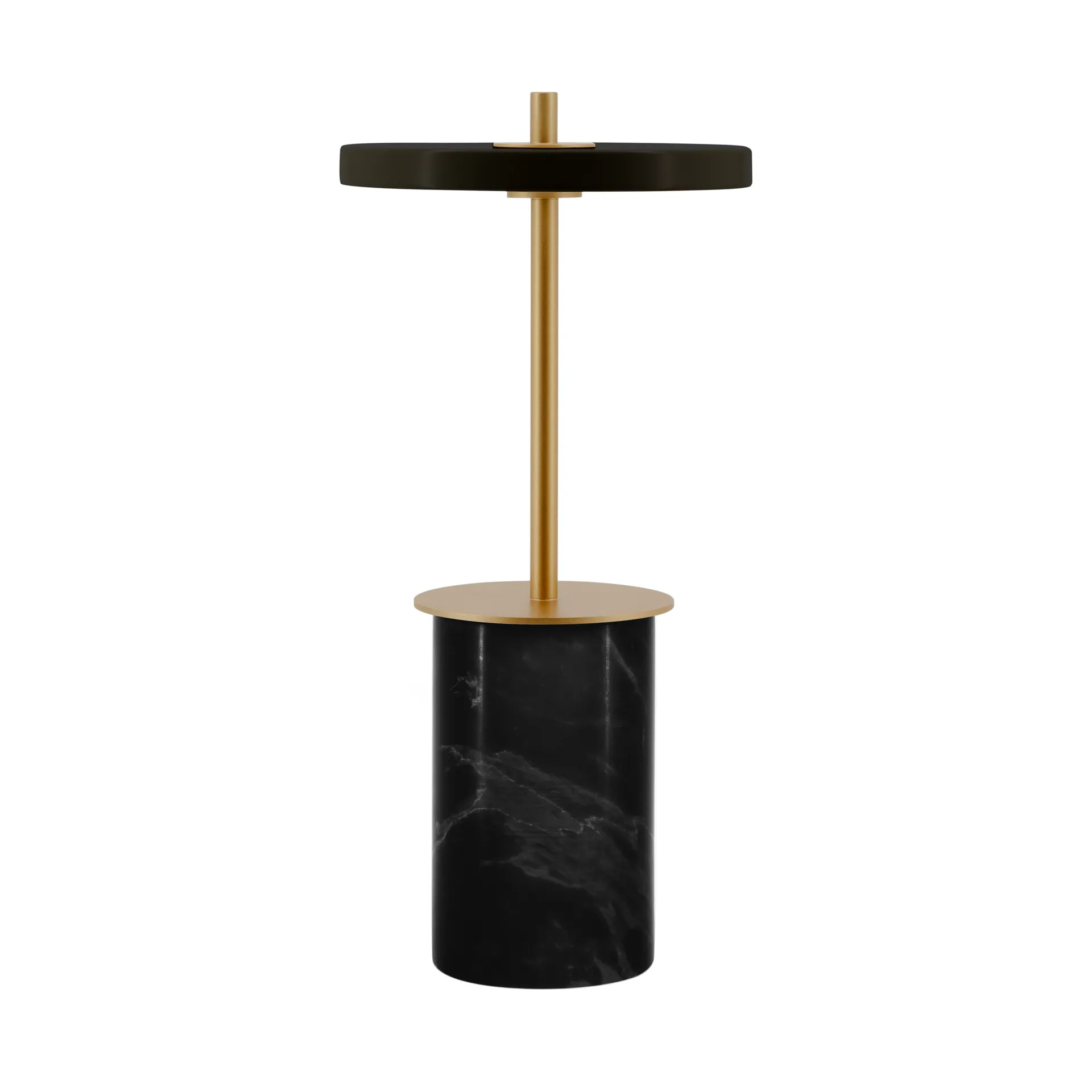 Lampe de table Asteria Move Mini Ø12x25,5 cm, Black marble Umage