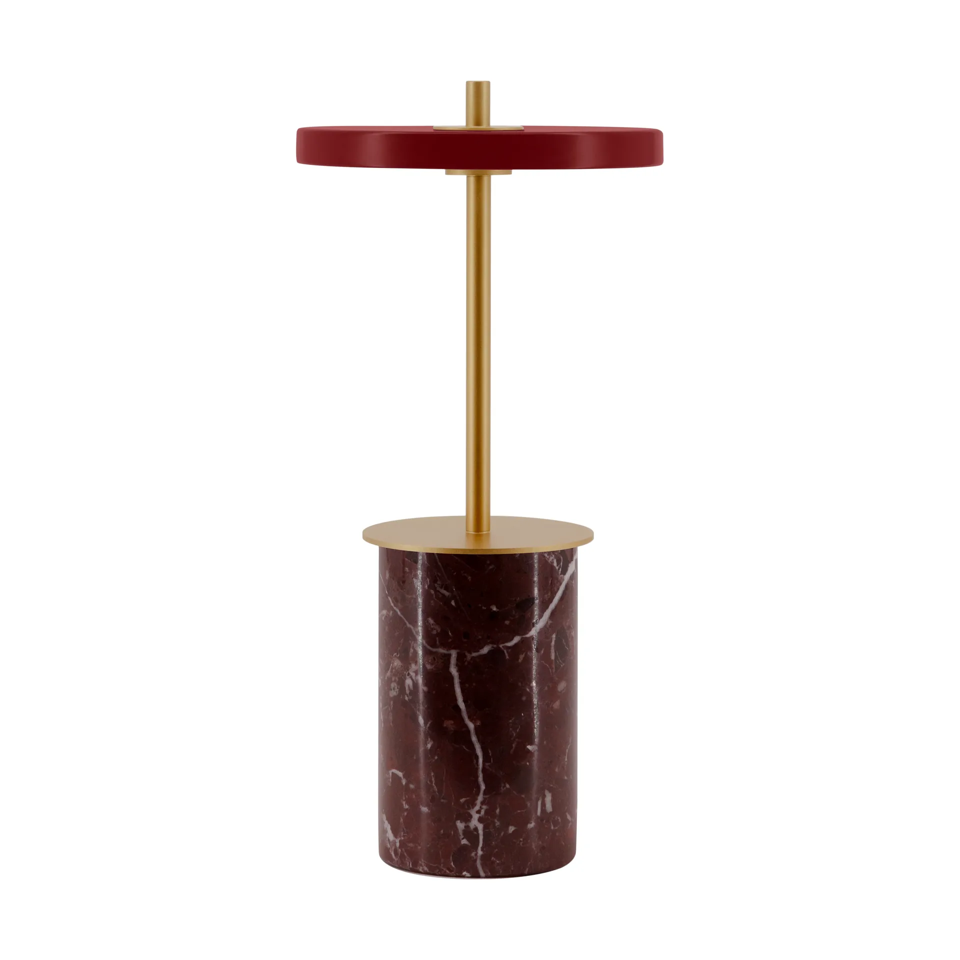 Lampe de table Asteria Move Mini Ø12x25,5 cm, Red marble Umage