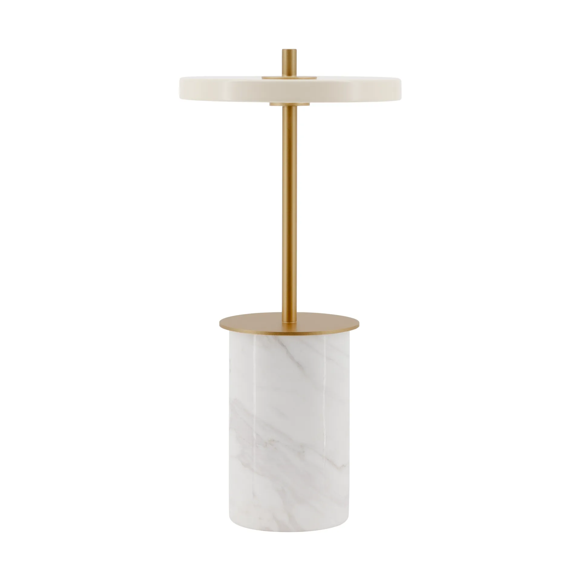 Lampe de table Asteria Move Mini Ø12x25,5 cm, White marble Umage