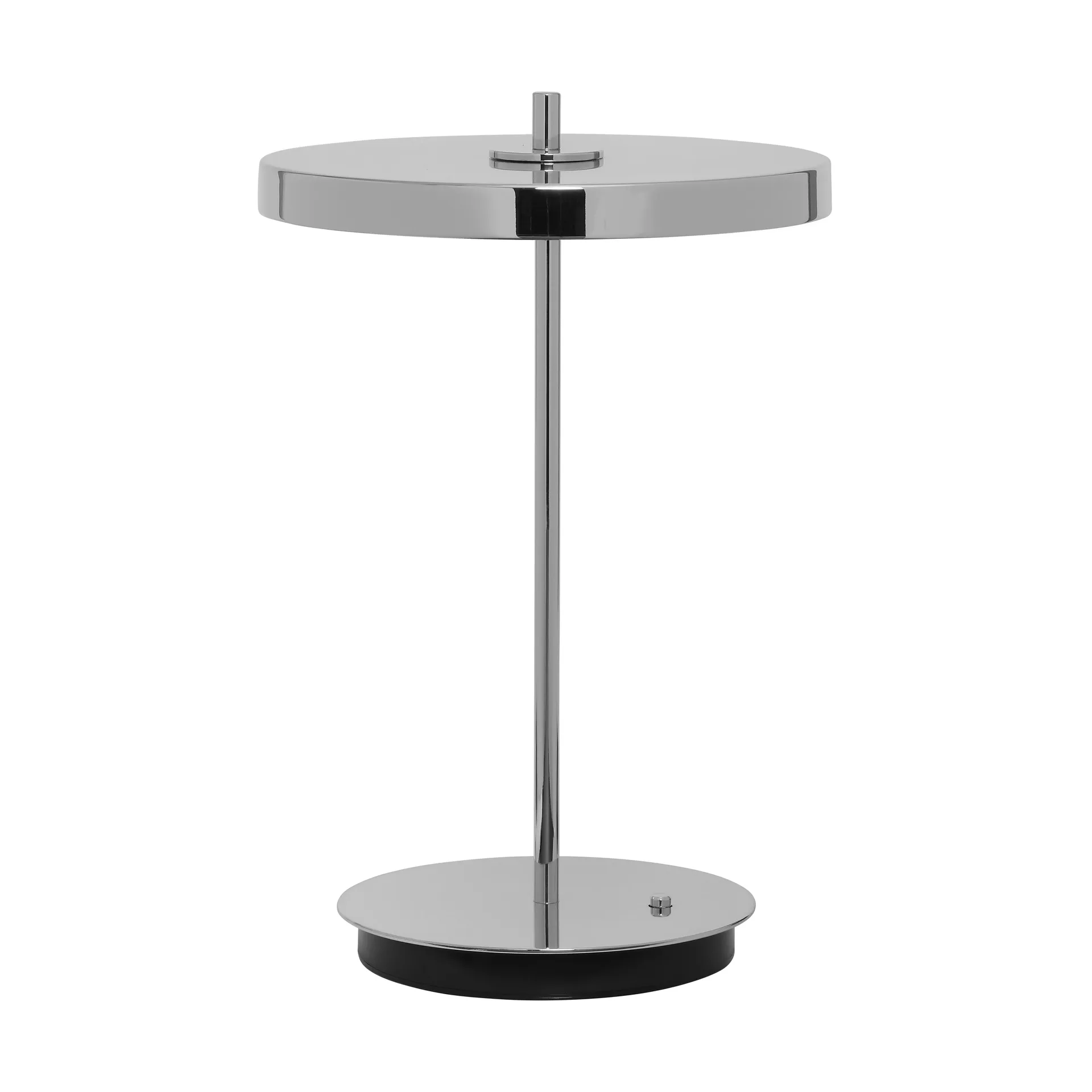Lampe de table Asteria Move, Polished steel Umage