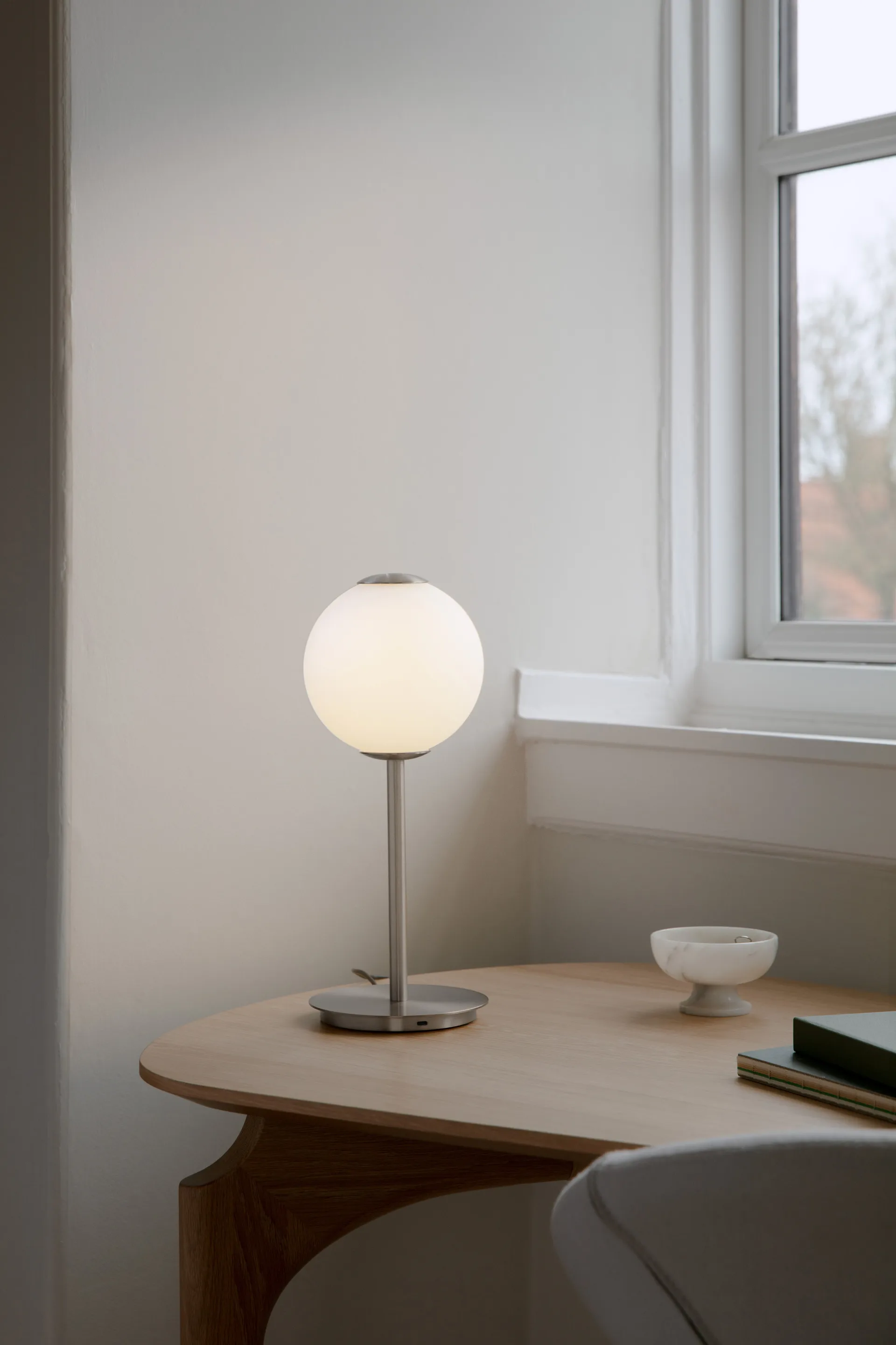 Lampe de table Audrey Table, Steel Umage