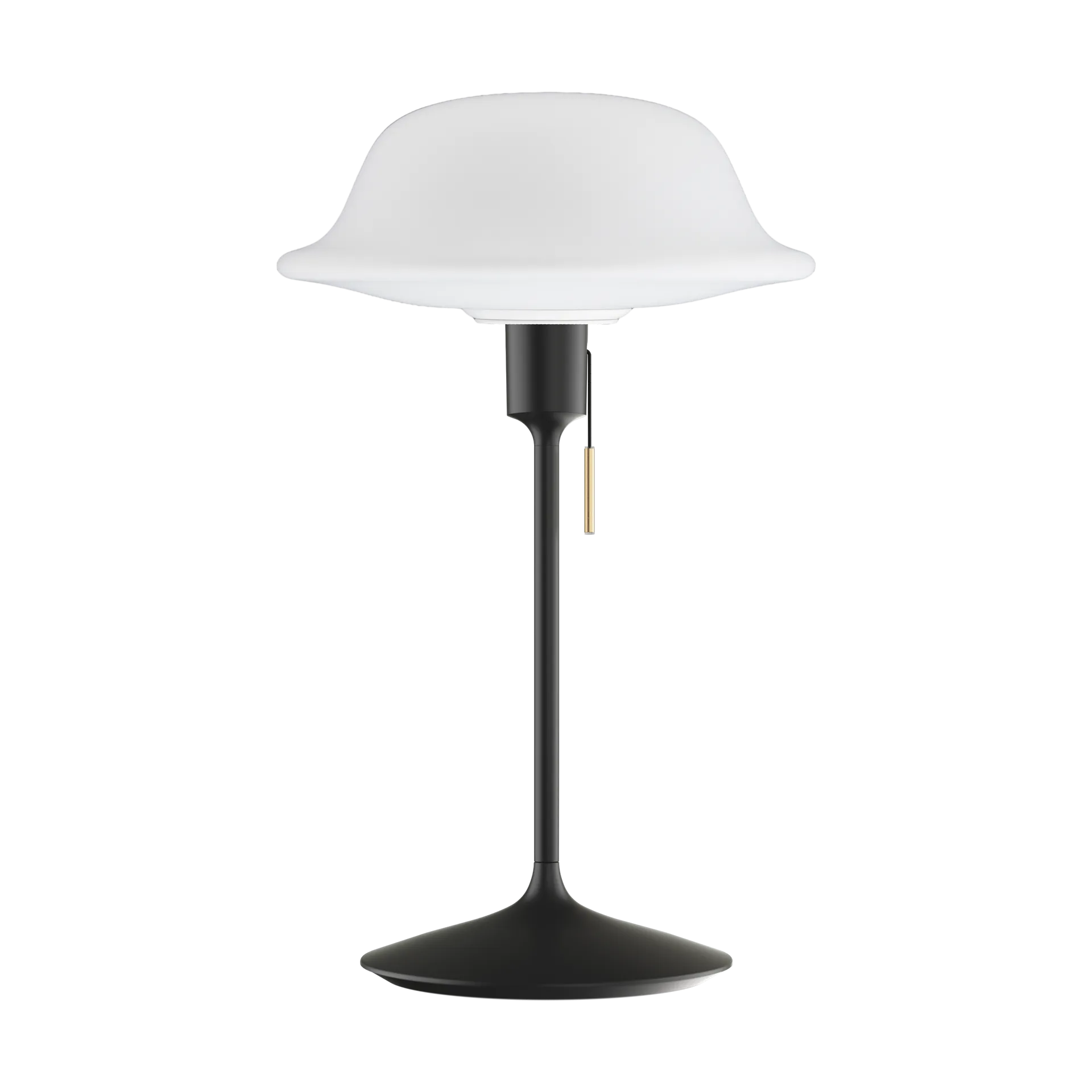 Lampe de table Butler, Blanc-Noir Umage