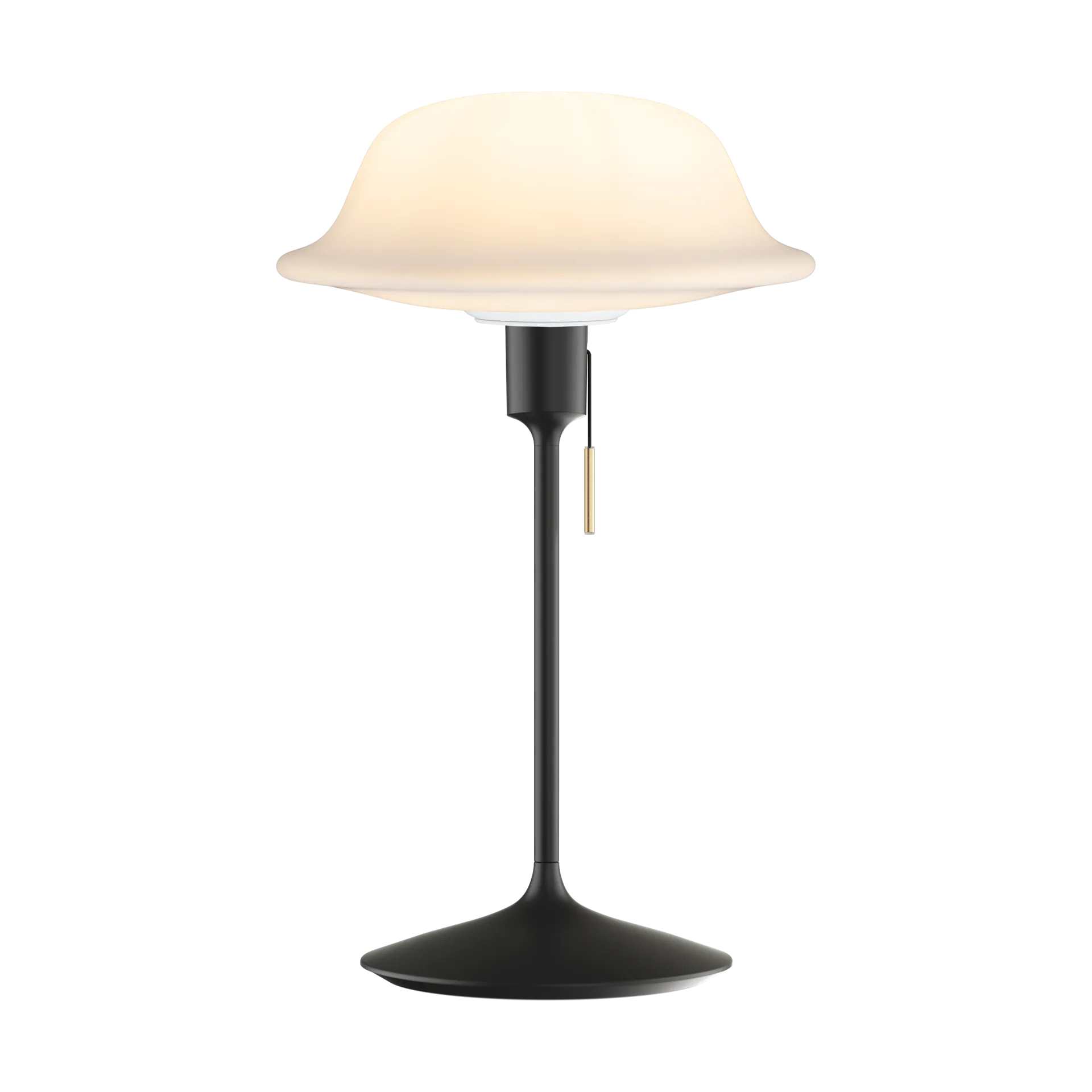 Lampe de table Butler, Blanc-Noir Umage