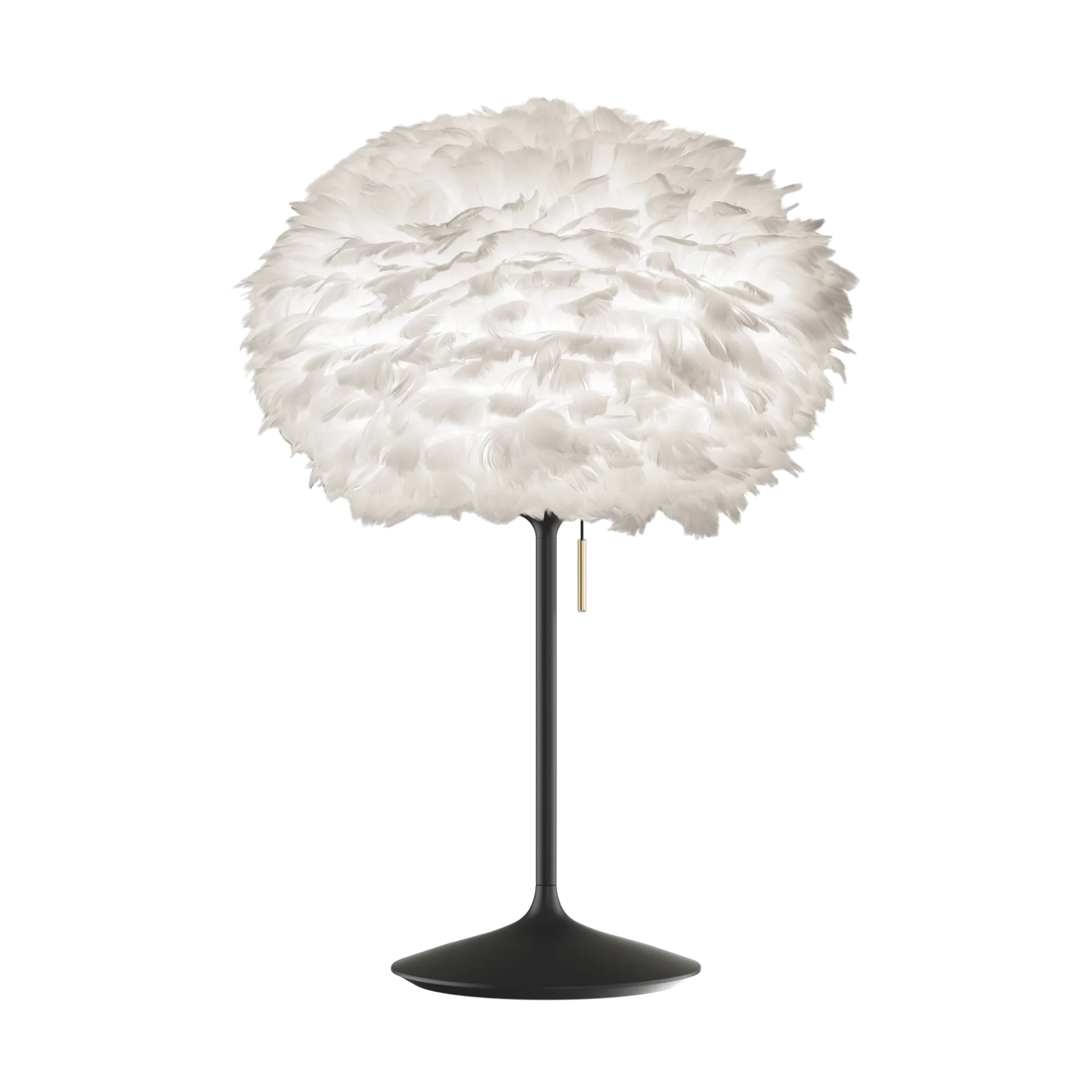 Lampe de table Eos medium, Blanc-Noir Umage