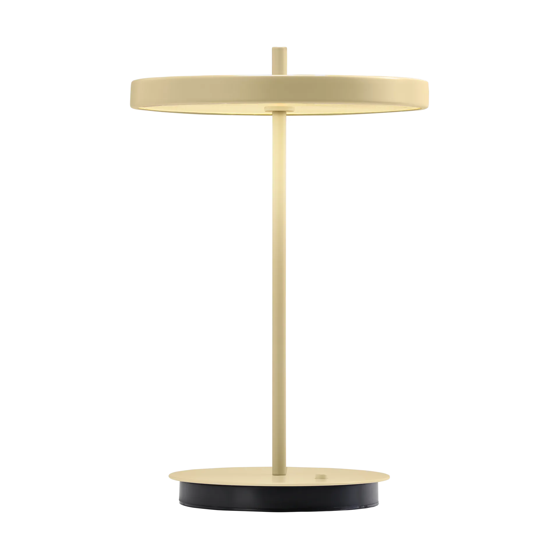 Lampe de table portable Asteria Move, Monochrome-jaune beurre Umage