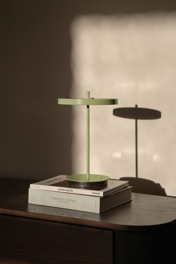 Lampe de table portable Asteria Move - Monochrome-leaf - Umage