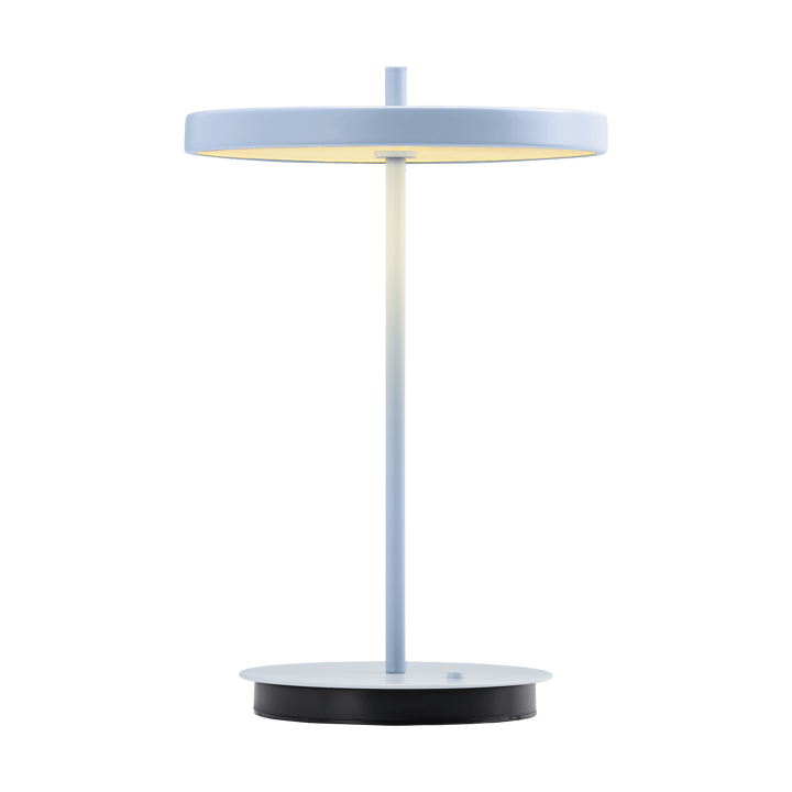 Lampe de table portable Asteria Move, Monochrome-pale blue Umage