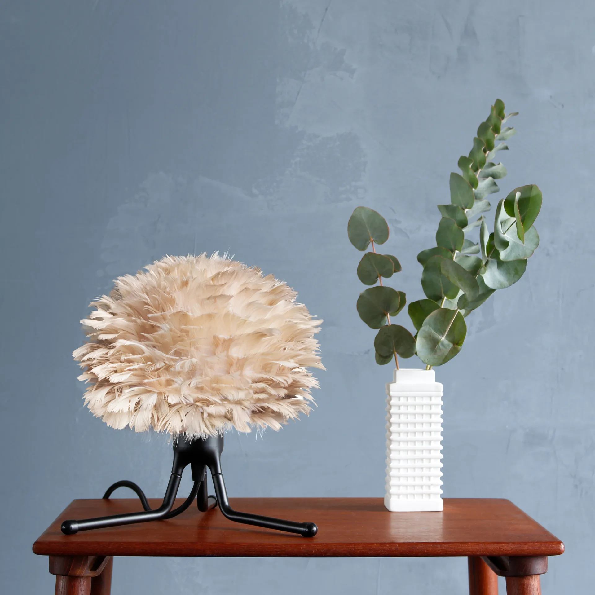 Lampe Eos marron clair, micro 22 cm Umage