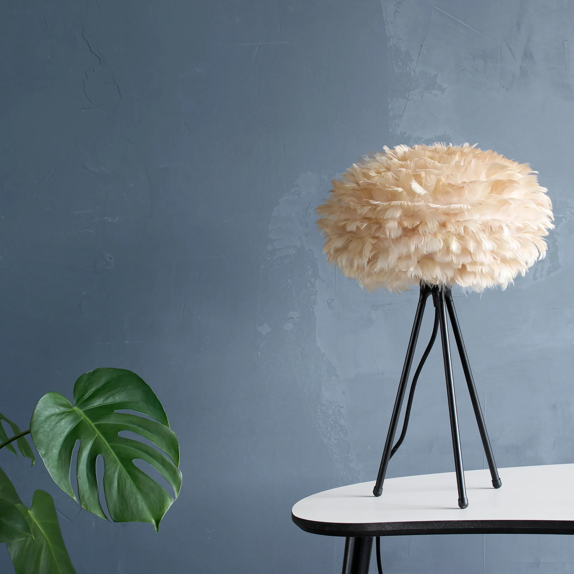 Lampe Eos marron clair, mini 35 cm Umage