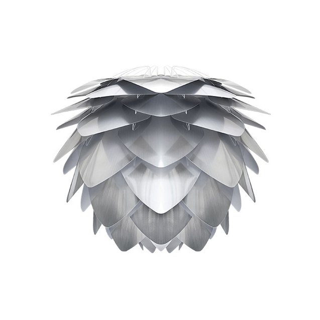 Umage Lampe Silvia acier diamètre 34 cm | Design Scandinave | Abat-jours | Argenté