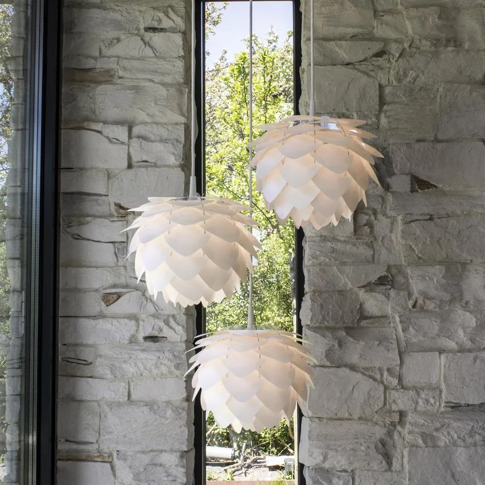 Lampe Silvia blanche, Ø 34 cm Umage