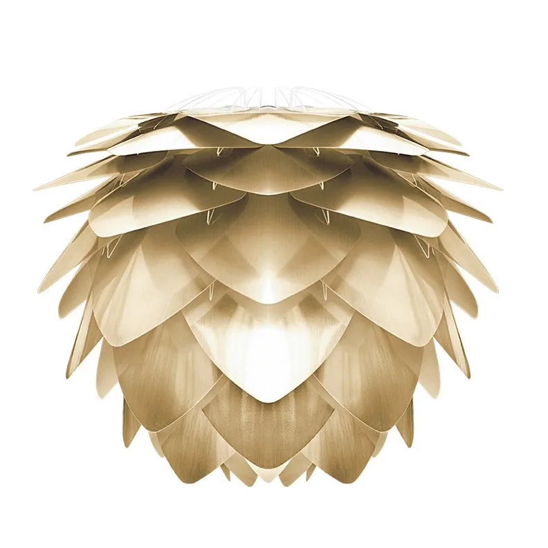 Lampe Silvia laiton brossé, Ø 45 cm Umage