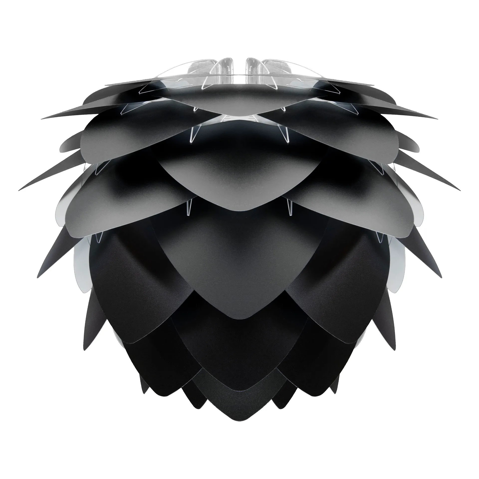 Lampe Silvia noire, Ø50 cm Umage