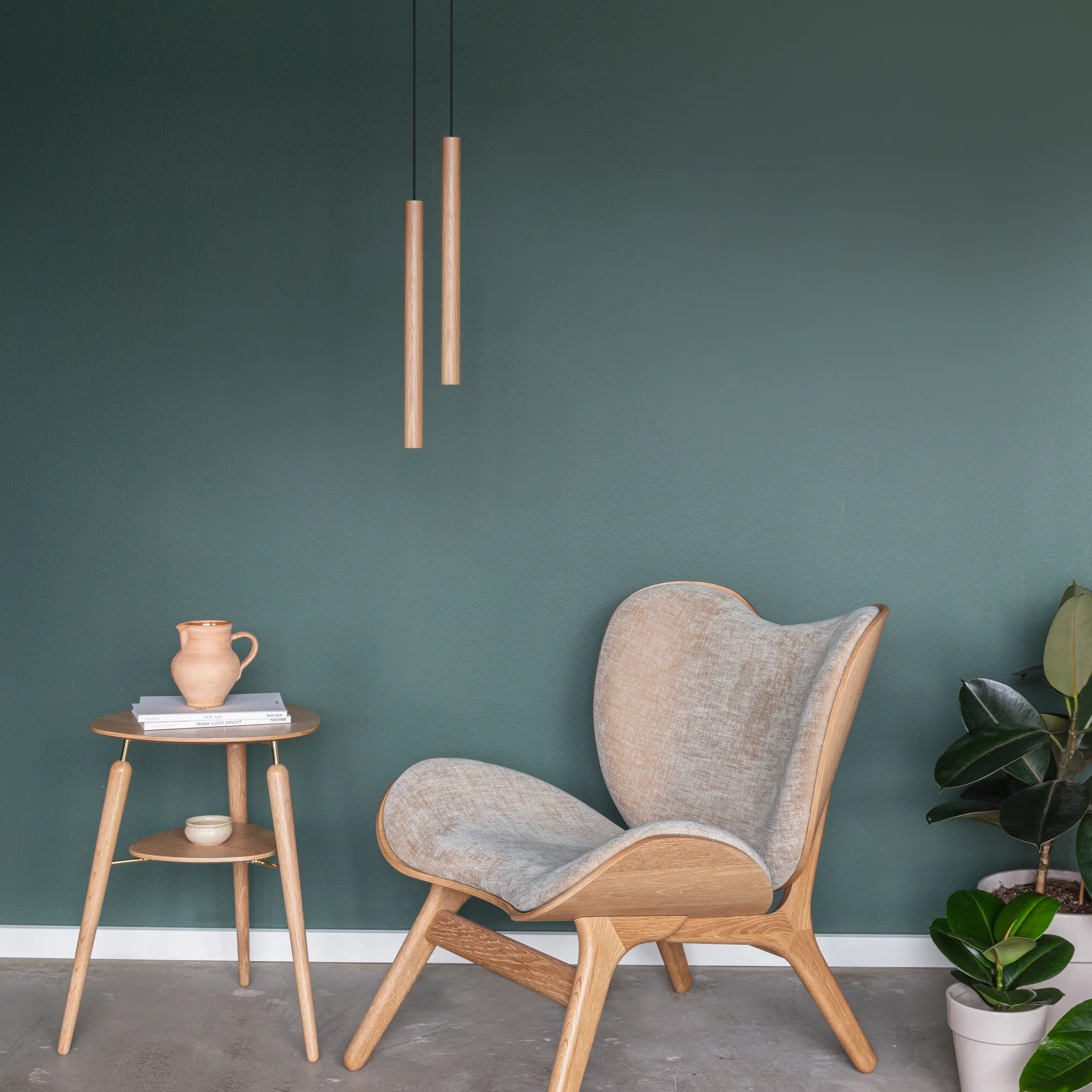 Lampe Umage Chimes Tall 44 cm, Oak Umage