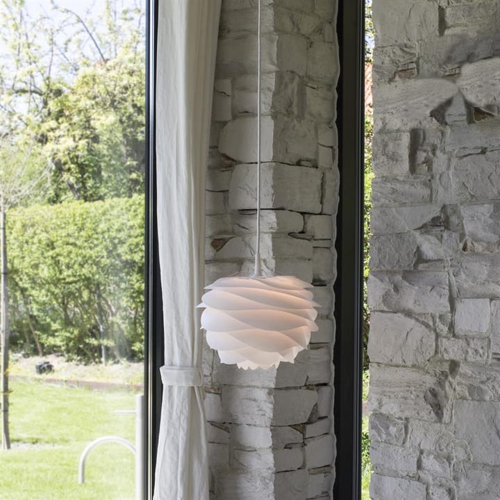 Mini abat-jour Carmina Ø32 cm, Blanc Umage