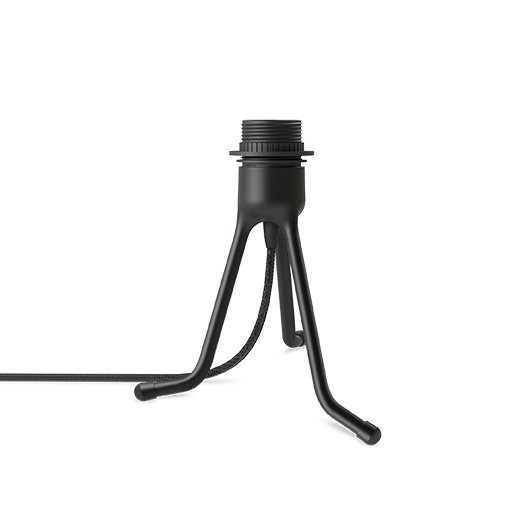 Umage Pied de lampe Tripod Base noir | Design Scandinave | Pieds de lampe | Noir