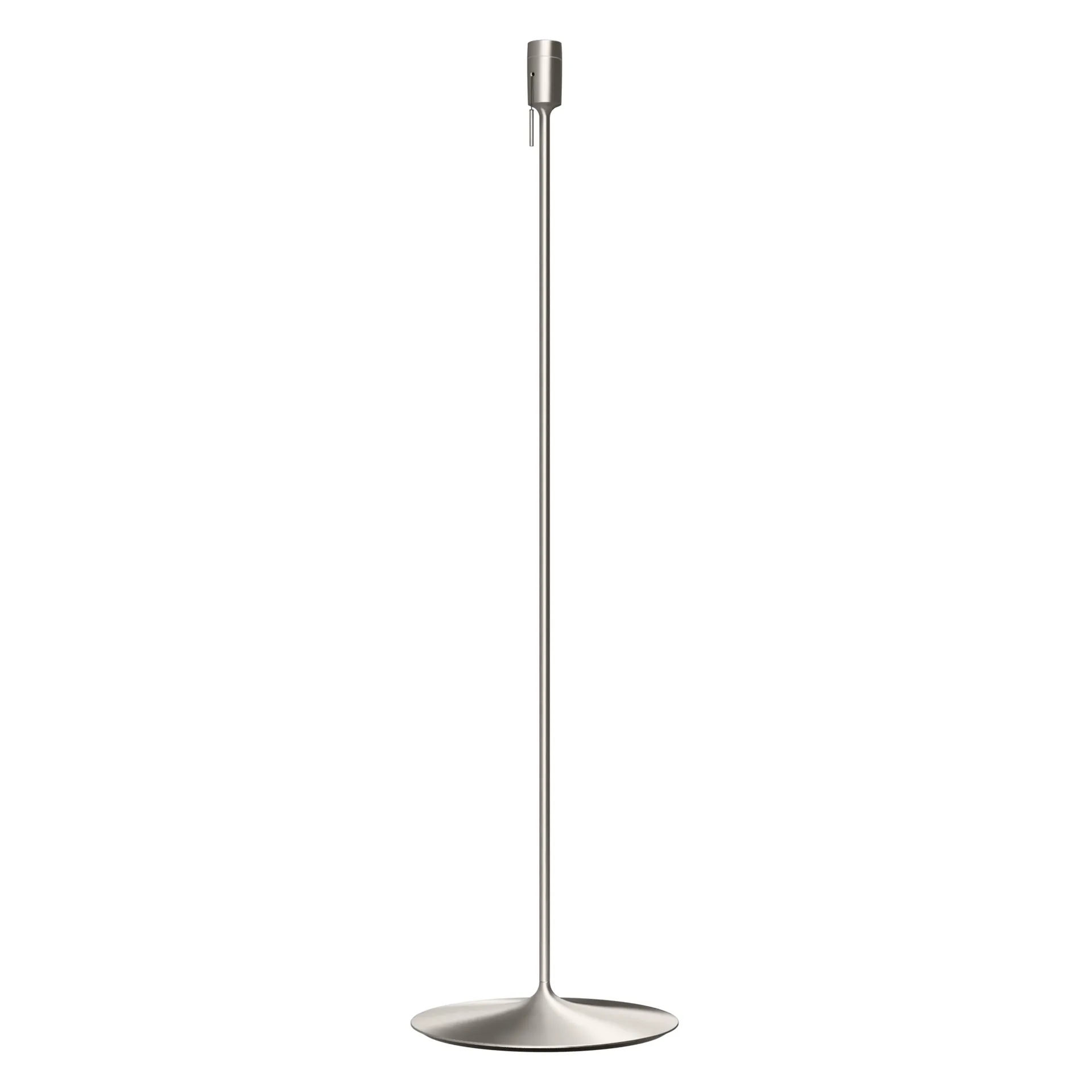 Pied pour lampe Santé, Acier brossé Umage