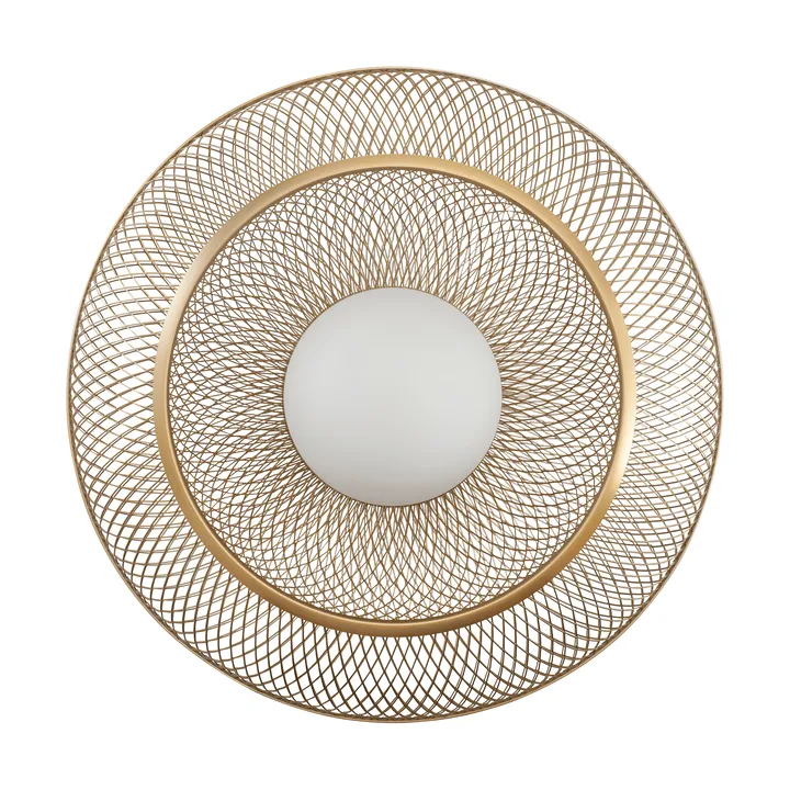 Plafonnier Faraday Up moyen - Brushed Brass - Umage