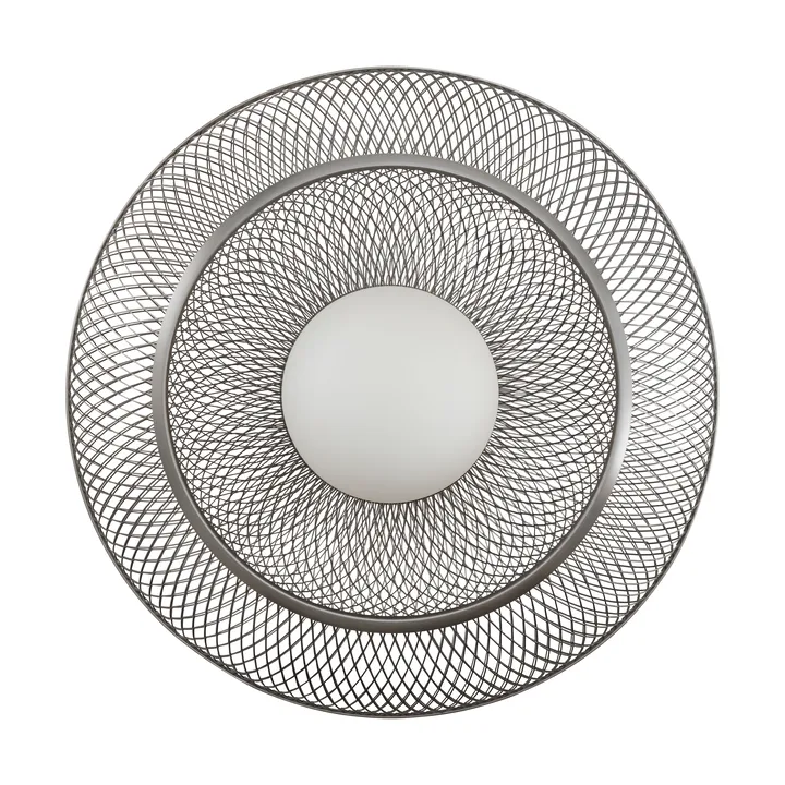 Plafonnier Faraday Up moyen - Steel - Umage
