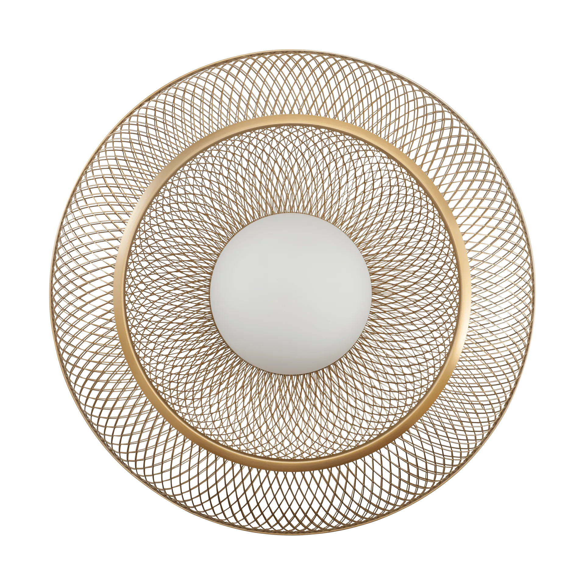 Plafonnier Faraday Up moyen, Steel Umage