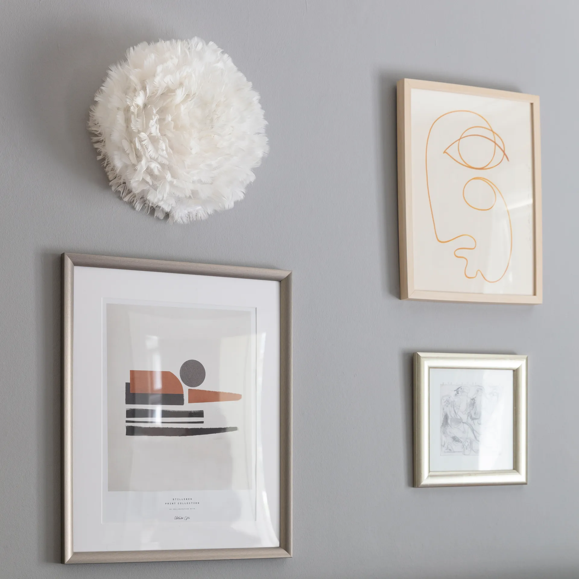 Plafonnier Up Eos blanc, 30 cm Umage