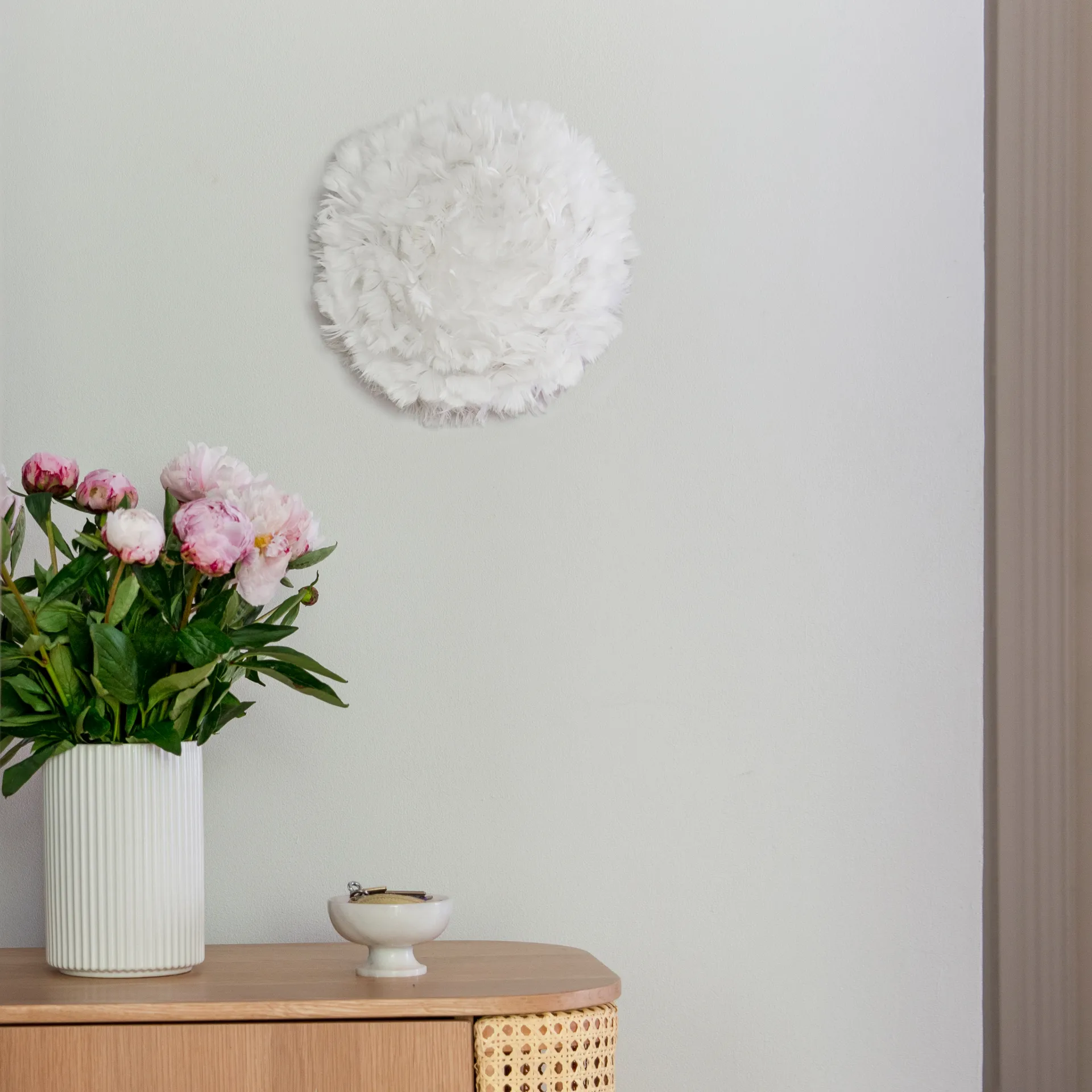 Plafonnier Up Eos blanc, 30 cm Umage