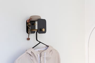 Porte-manteau mural Hang in There - Black-brass - Umage