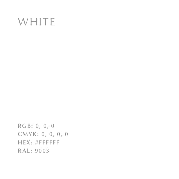 Rosace de plafond avec trois cordons Cannonball, Blanc Umage