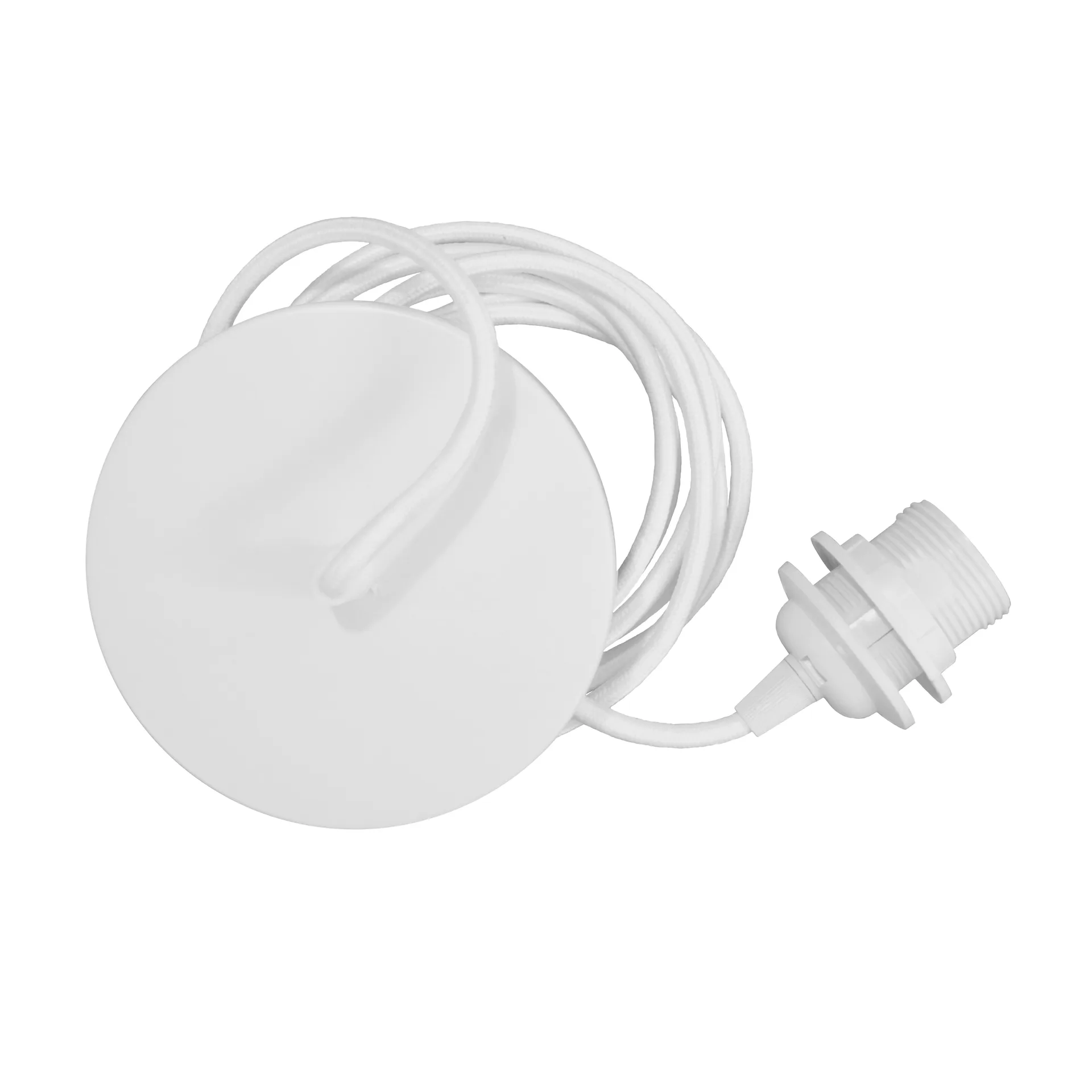 Set câble et suspension Rosette métal, blanc Umage
