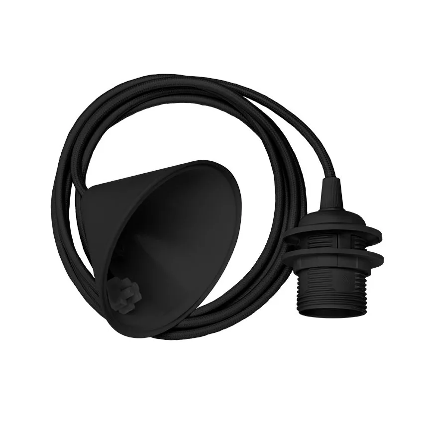 Set cordon d'alimentation lampes Vita, noir Umage