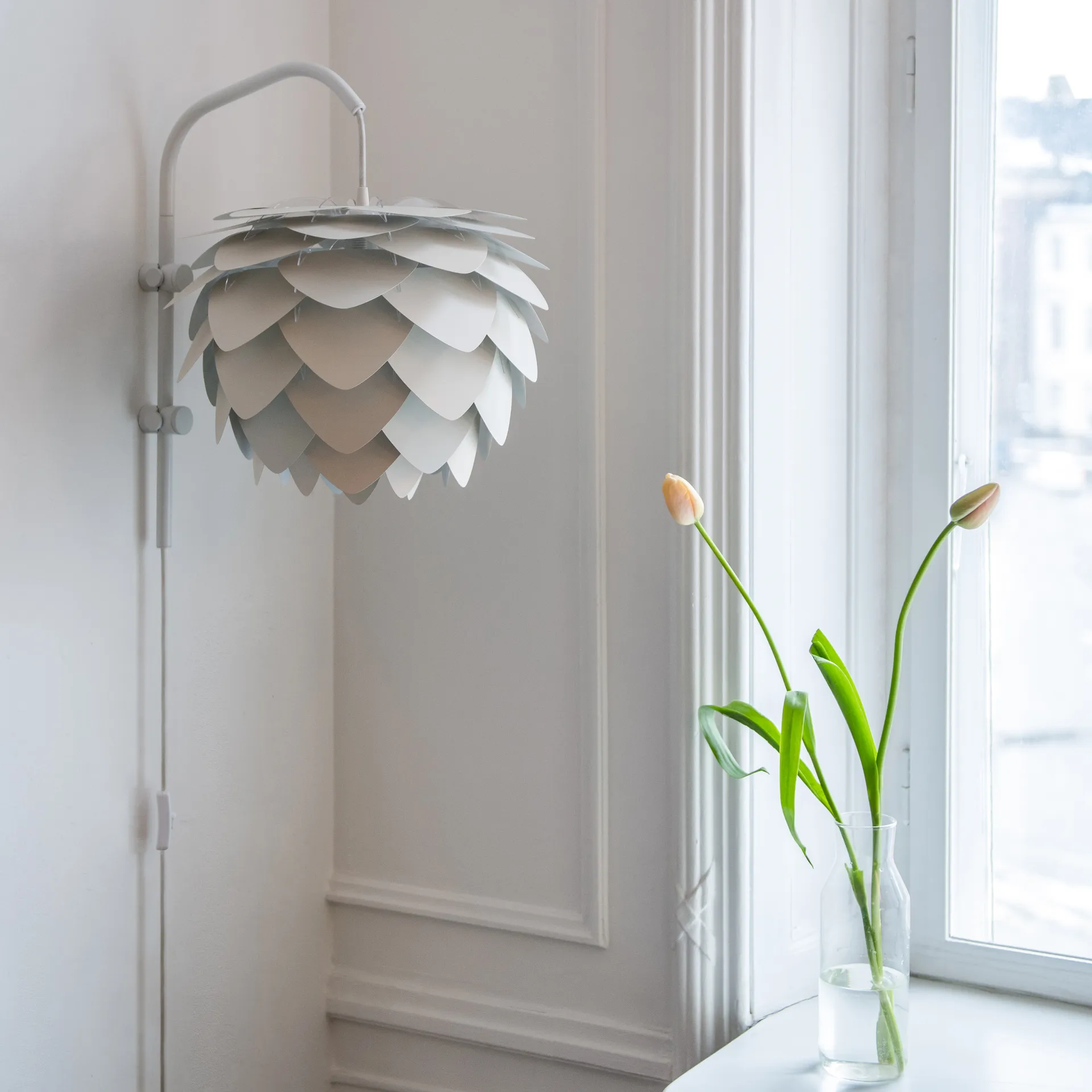 Support mural Willow mini, Blanc Umage