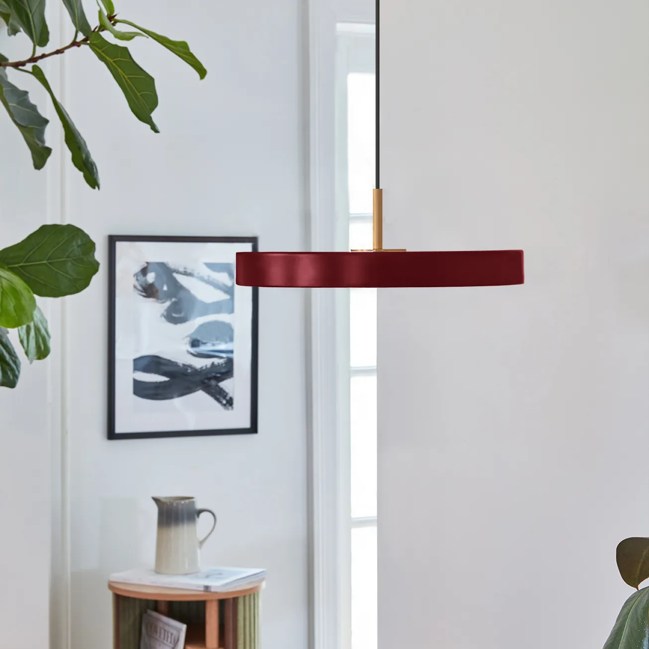 Suspension Asteria Mini, Ruby red Umage