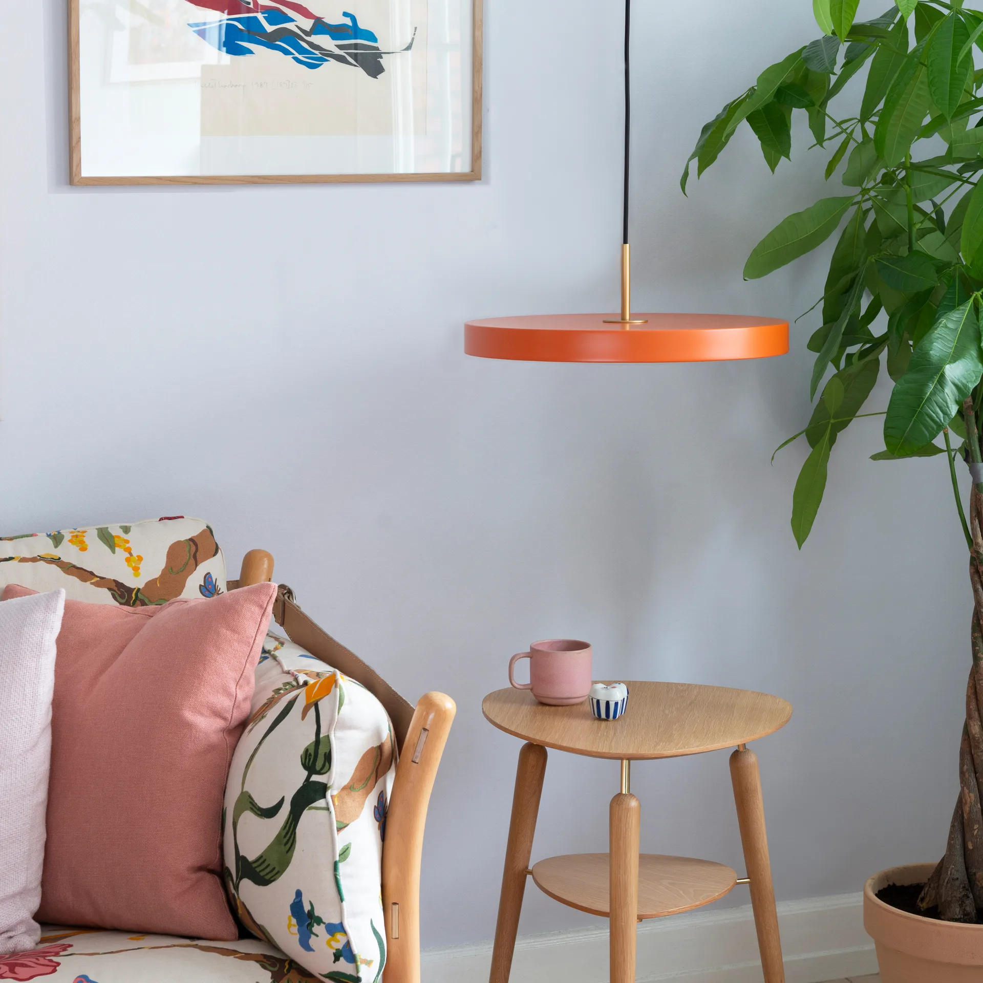 Suspension Asteria, Nuance orange Umage