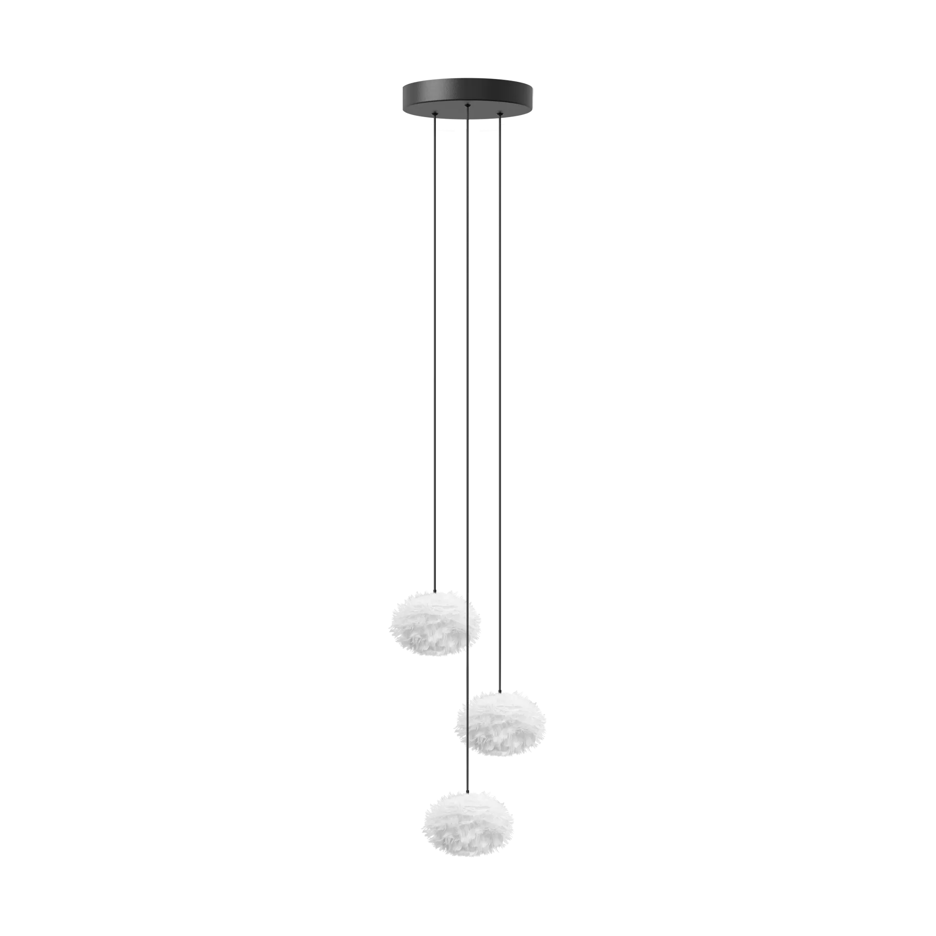 Suspension Eos Nano, Blanc, cluster 3 Umage