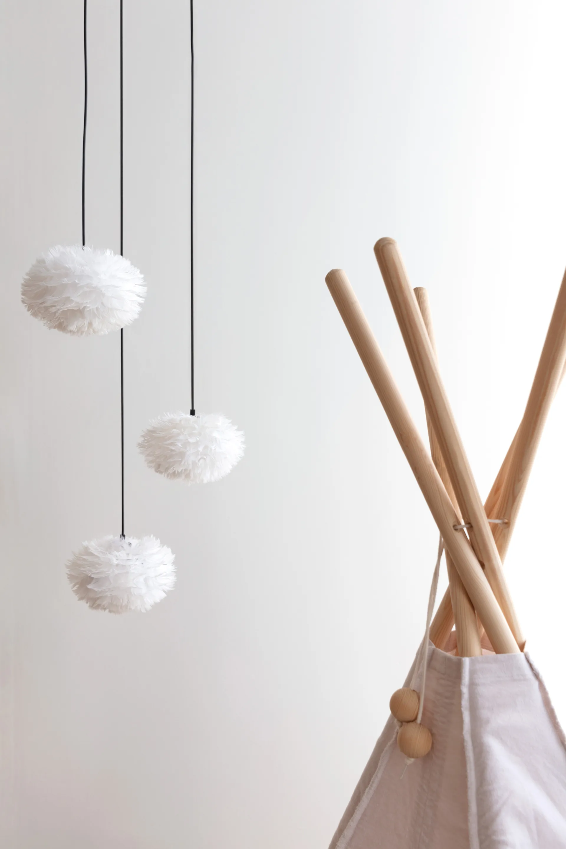 Suspension Eos Nano, Blanc, cluster 3 Umage