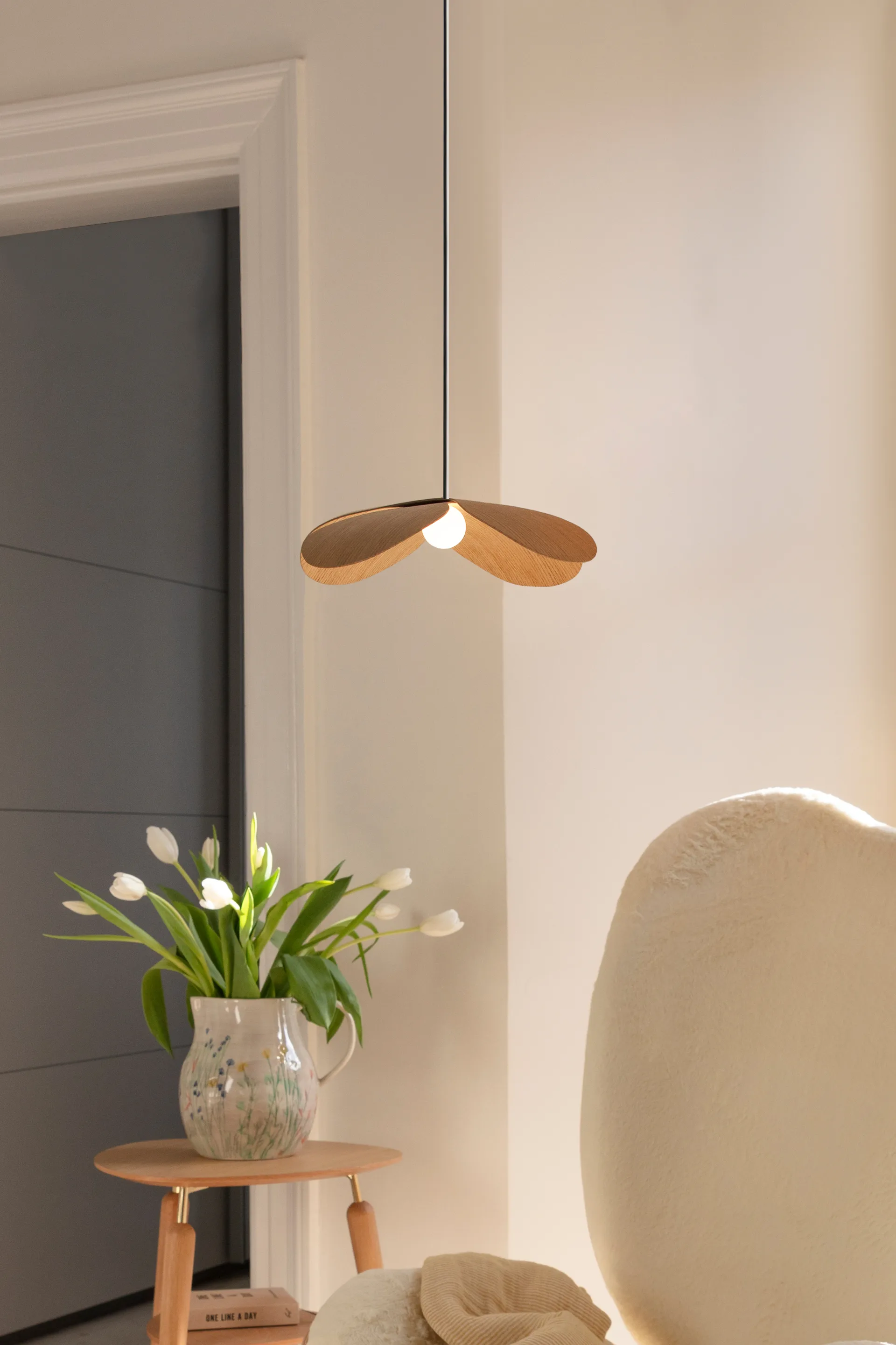 Suspension Forget Me Not medium, Chêne Umage
