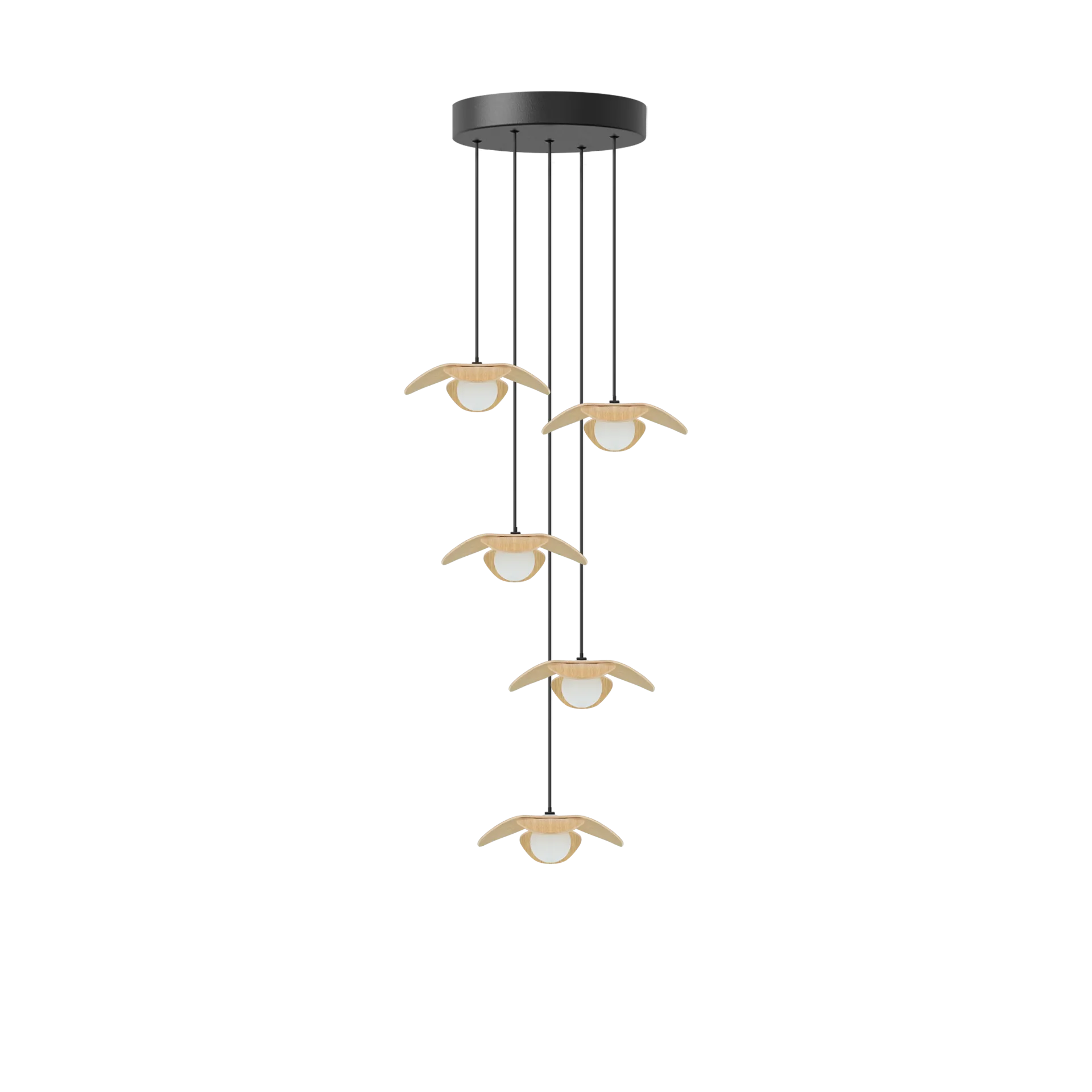 Suspension Forget Me Not mini, Cluster chêne 5 Umage