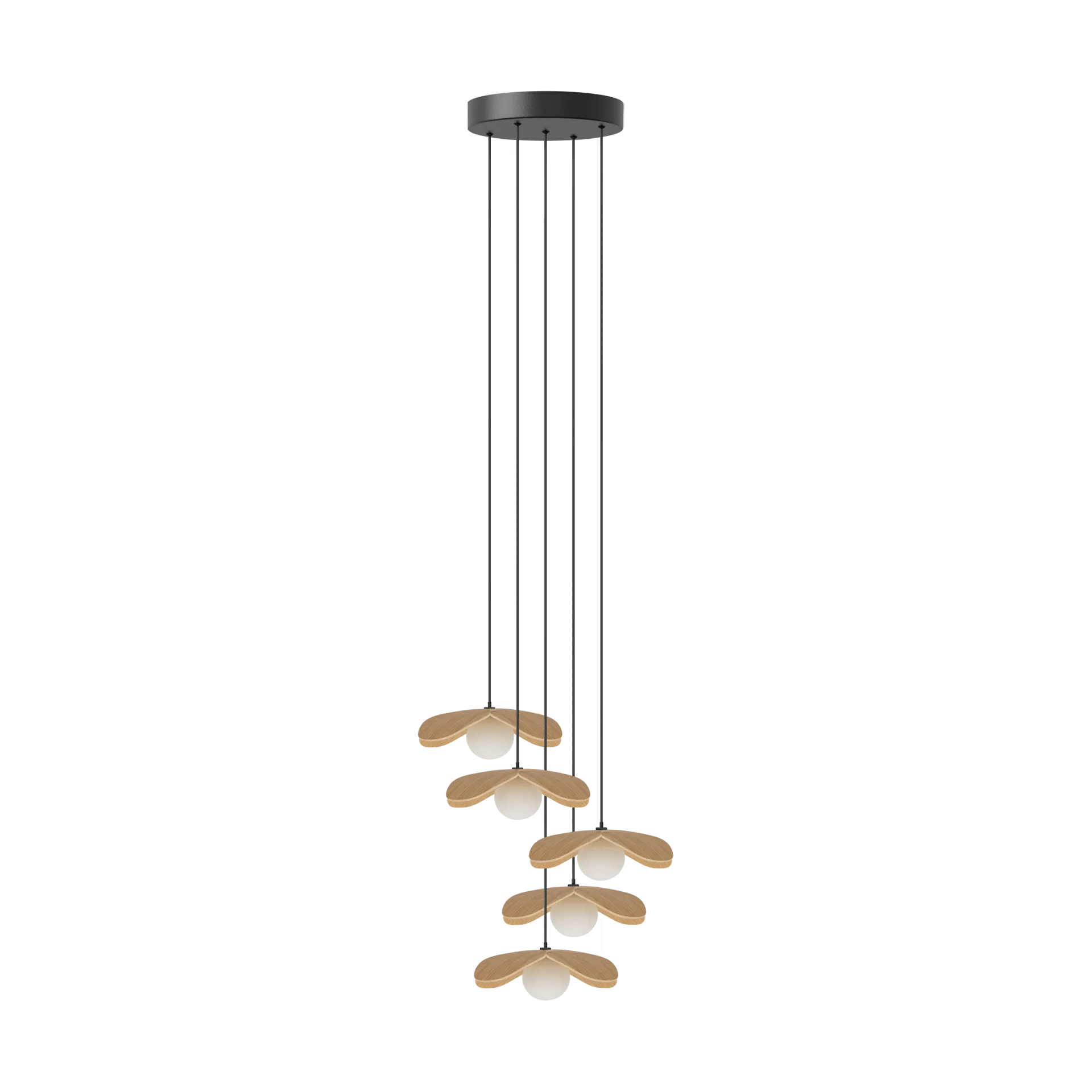 Suspension Forget Me Not mini, Cluster chêne 5 Umage