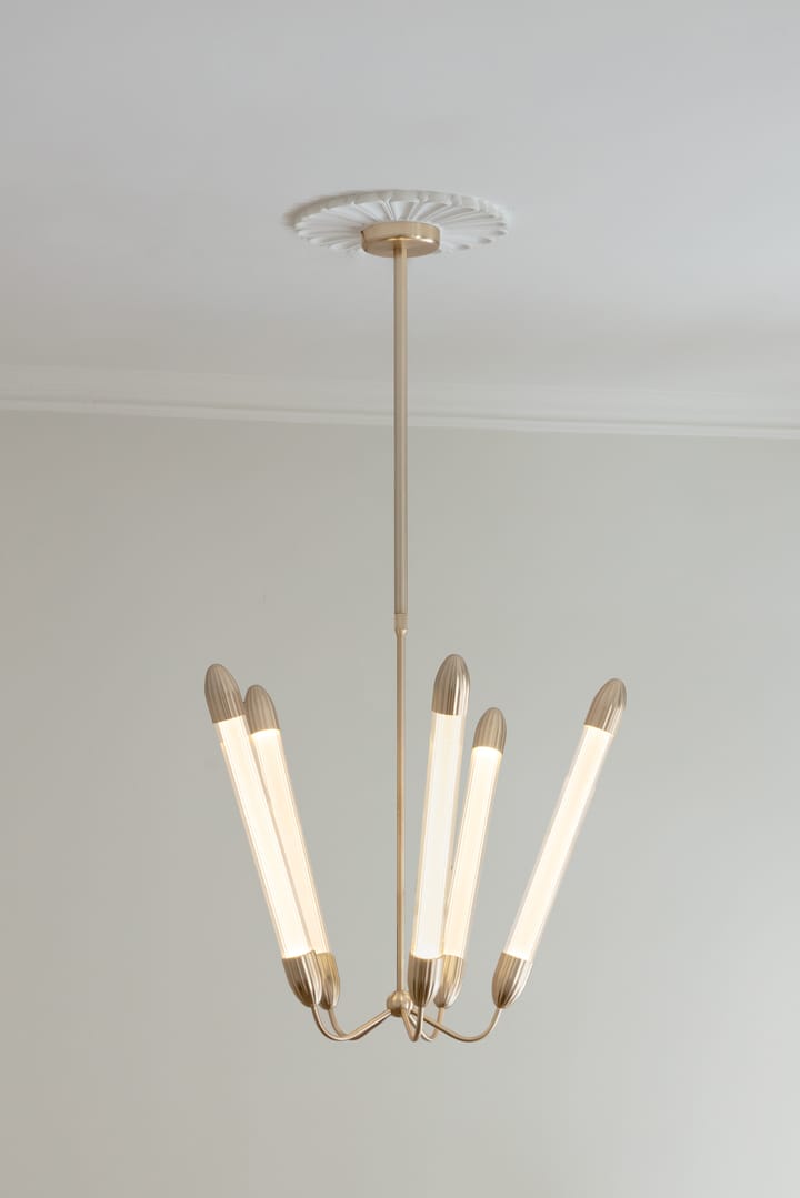 Suspension Lemon Squeeze Penta long, Laiton plaqué Umage