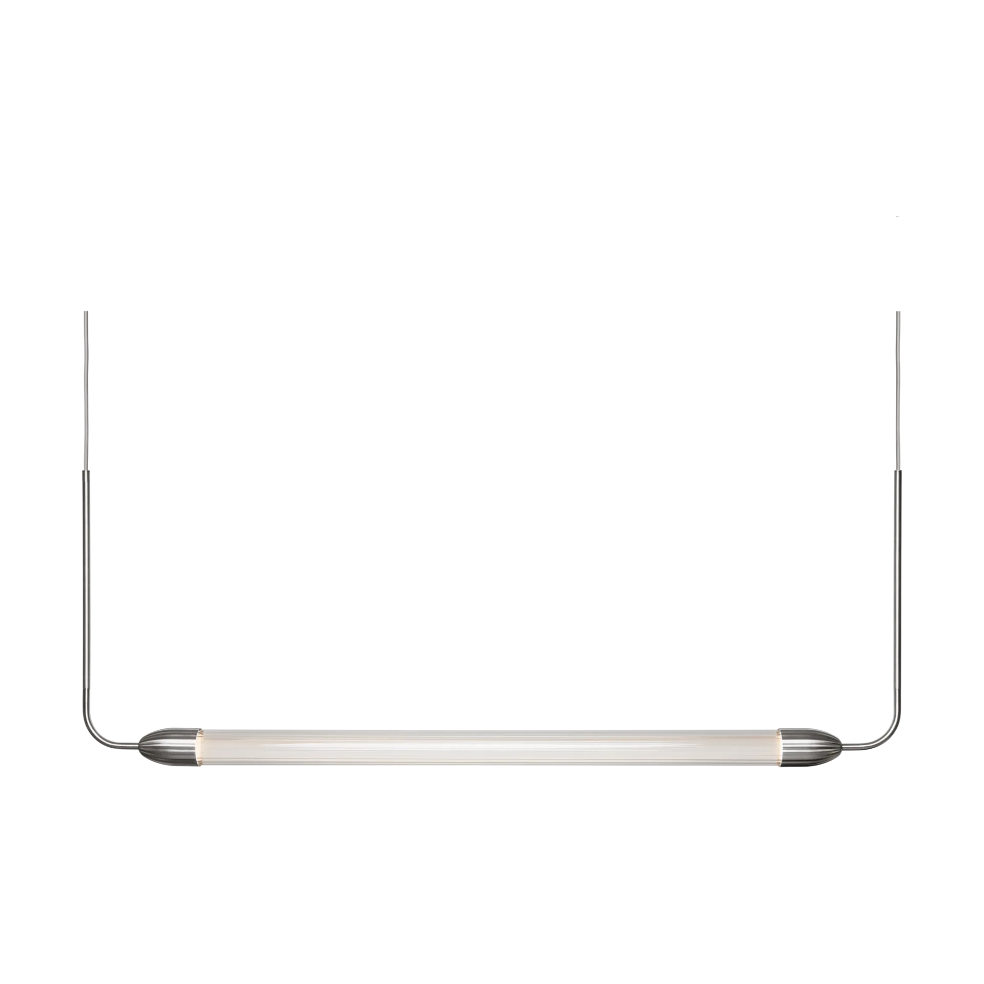 Suspension linéaire Lemon Squeeze, Polish steel Umage